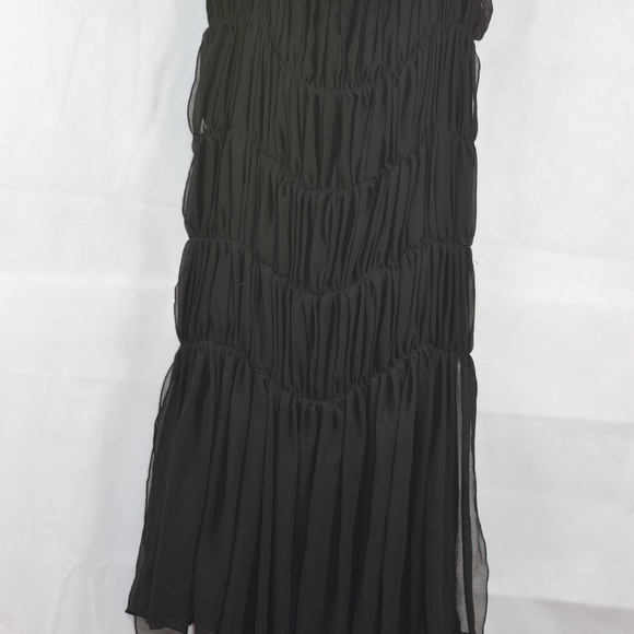Gorgeous Black Gathered Shawl NWT - Picture 1 of 4